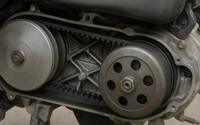 Jangan Sampai Mogok, Tanda V-Belt Motor Matic Harus Diganti